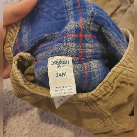 OshKosh B'gosh Tan Overalls - Picture 2 of 5